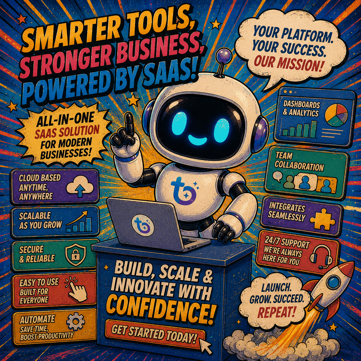 SaaS Chatbot Template