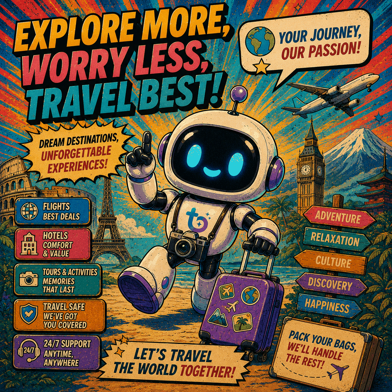 Travel Chatbot Template